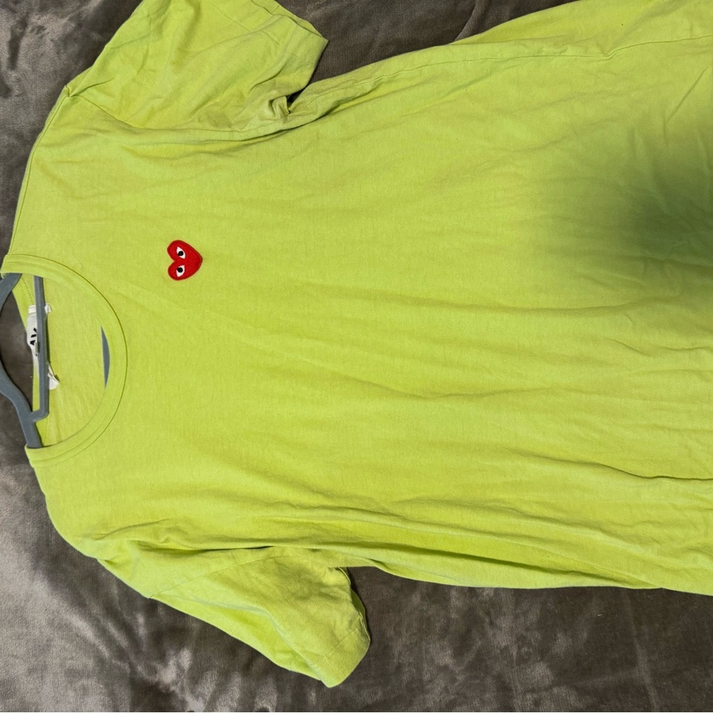 Comme Des Garcons Green Tshirt Size XXL